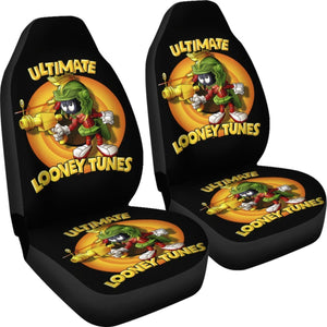 Cartoon Looney Tunes Martian Car Seat Covers H200215 Universal Fit 225311 - CarInspirations