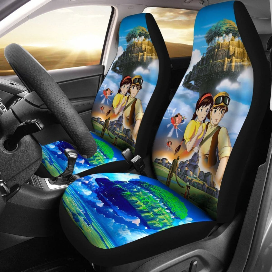 Castle In The Sky Anime Car Seat Covers Nh07 Universal Fit 225721 - CarInspirations