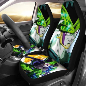 Cell Face Dragon Ball Anime Car Seat Covers Universal Fit 194801 - CarInspirations