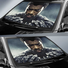 Load image into Gallery viewer, Chadwick Boseman As Black Panther Auto Sun Shades amazing best gift ideas 2020 Universal Fit 174503 - CarInspirations
