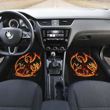 Load image into Gallery viewer, Charizard Fire Dragon In Black Theme Car Floor Mats Universal Fit 051012 - CarInspirations