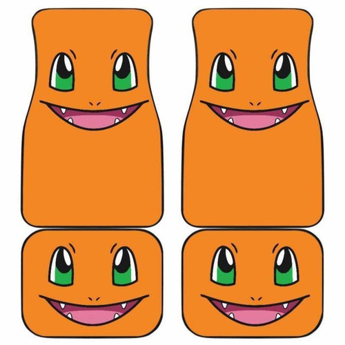 Charmander Pokemon Car Floor Mats Universal Fit 051912 - CarInspirations