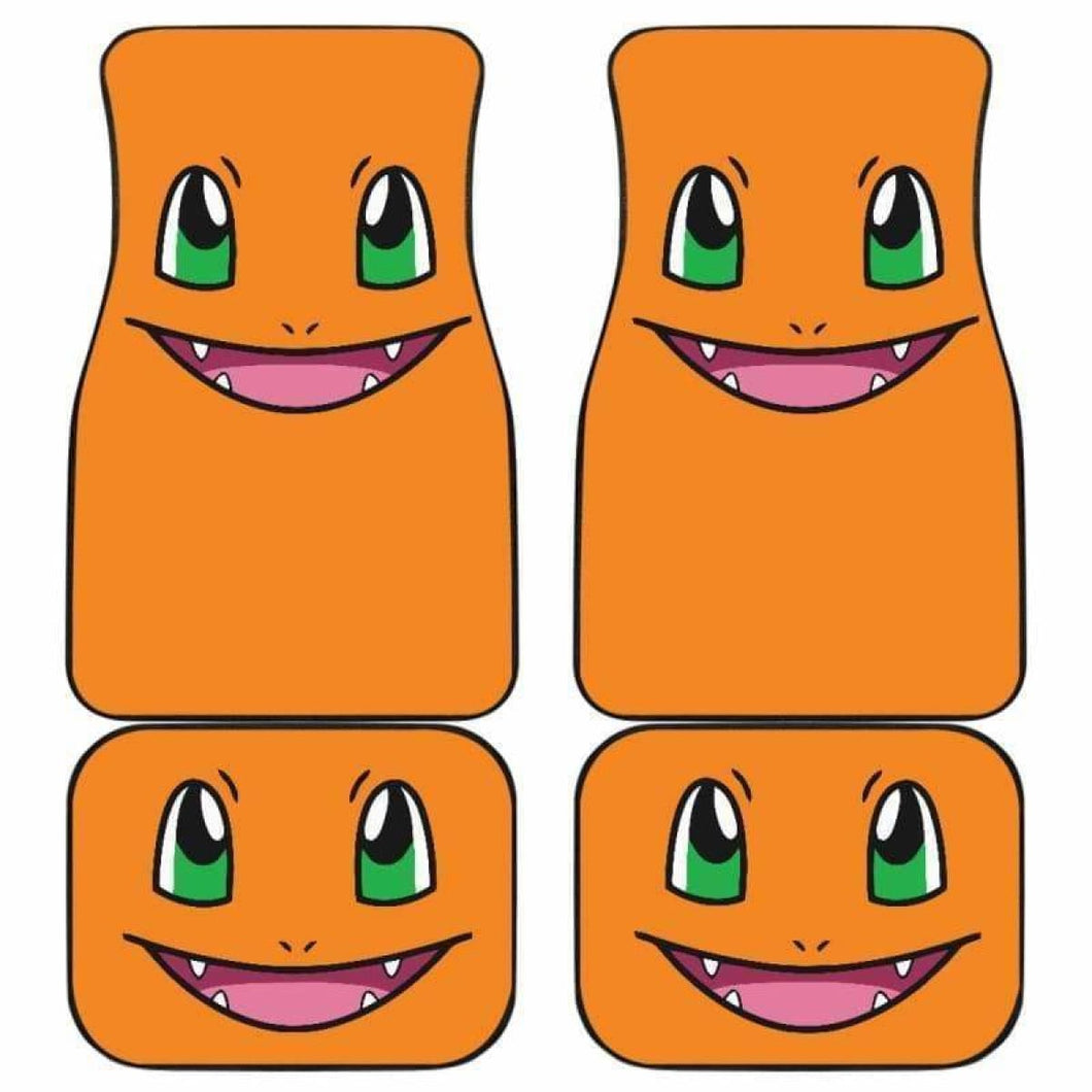 Charmander Pokemon Car Floor Mats Universal Fit 051912 - CarInspirations