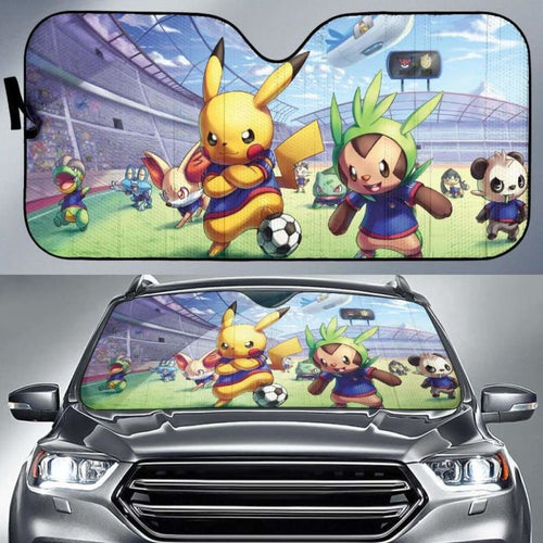 Chespin Fennekin Froakie Pokemon Auto Sun Shades 918b Universal Fit - CarInspirations