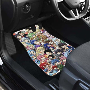 Chibi Cute Fairy Tail Car Floor Mats Universal Fit 051912 - CarInspirations