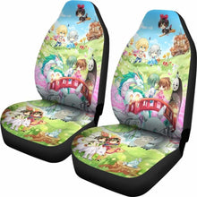 Load image into Gallery viewer, Chibi Ghibli Studio Car Seat Covers Universal Fit 051012 - CarInspirations