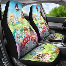 Load image into Gallery viewer, Chibi Ghibli Studio Car Seat Covers Universal Fit 051012 - CarInspirations