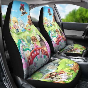 Chibi Ghibli Studio Car Seat Covers Universal Fit 051012 - CarInspirations