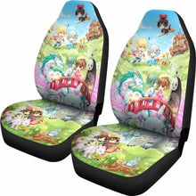 Load image into Gallery viewer, Chibi Ghibli Studio Car Seat Covers Universal Fit - CarInspirations
