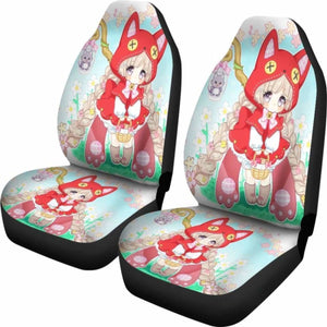 Chibi Red Riding Hood Car Seat Covers Universal Fit 051012 - CarInspirations