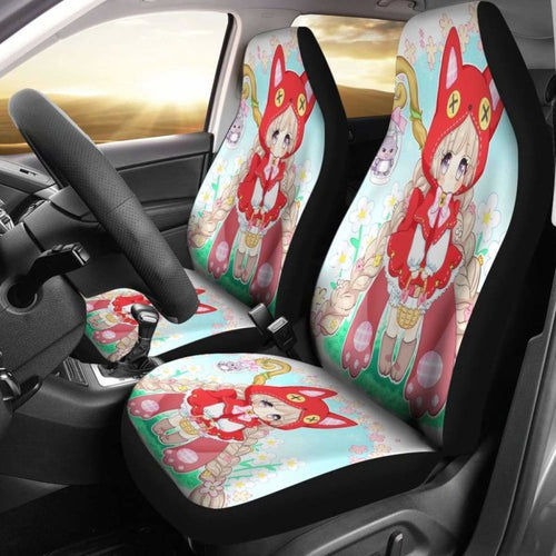 Chibi Red Riding Hood Car Seat Covers Universal Fit 051012 - CarInspirations