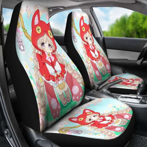 Chibi Red Riding Hood Car Seat Covers Universal Fit 051012 - CarInspirations