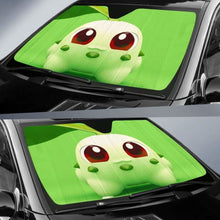 Load image into Gallery viewer, Chikorita Pokemon Auto Sun Shades 918b Universal Fit - CarInspirations