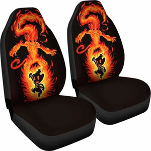 Chimchar And Infernape Seat Covers 101719 Universal Fit - CarInspirations