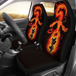 Chimchar And Infernape Seat Covers 101719 Universal Fit - CarInspirations