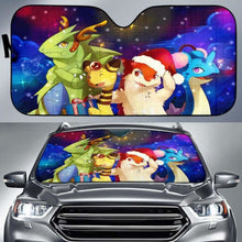 Load image into Gallery viewer, Christmas Pokemon Auto Sun Shades 918b Universal Fit - CarInspirations