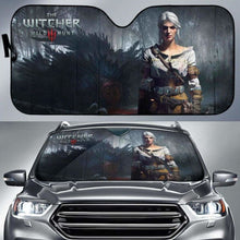 Load image into Gallery viewer, Ciri Car Sun Shades The Witcher 3: Wild Hunt Game Fan Gift Universal Fit 051012 - CarInspirations
