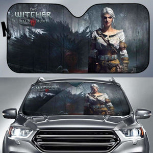 Ciri Car Sun Shades The Witcher 3: Wild Hunt Game Fan Gift Universal Fit 051012 - CarInspirations