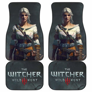 Ciri The Witcher 3: Wild Hunt Car Floor Mats Game Fan Gift Universal Fit 051012 - CarInspirations