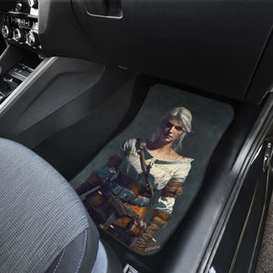 Ciri The Witcher 3: Wild Hunt Car Floor Mats Game Fan Gift Universal Fit 051012 - CarInspirations