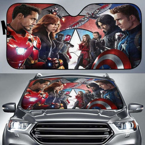 Civil War Auto Sun Shades 918b Universal Fit - CarInspirations