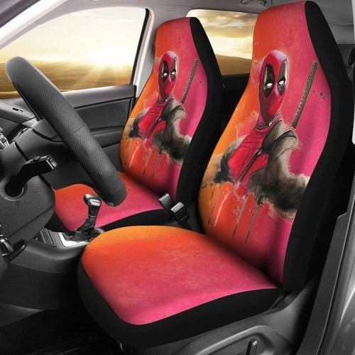 Colorful Deadpool Car Seat Covers Fan Gift Universal Fit 194801 - CarInspirations