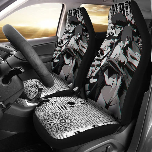 Comic Design Cowboy Bebop Car Seat Covers Lt04 Universal Fit 225721 - CarInspirations