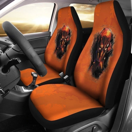 Cool Deadpool Face Car Seat Covers Universal Fit 194801 - CarInspirations