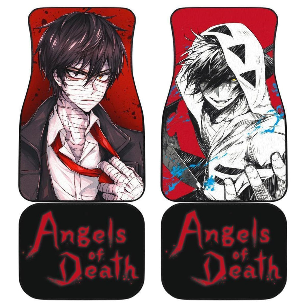 Cool Isaac Foster Angels Of Death Car Mats Mn04 Universal Fit 111204 - CarInspirations