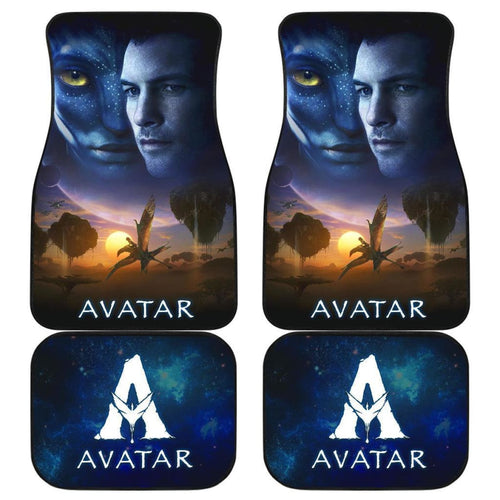 Corporal Jake Sully Car Floor Mats Avatar Movie H200303 Universal Fit 225311 - CarInspirations