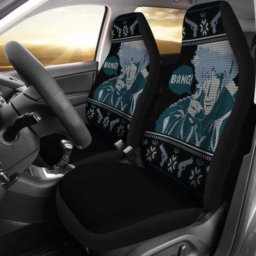 Cowboy Bebop Christmas Car Seat Covers Universal Fit 051312 - CarInspirations