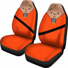 Load image into Gallery viewer, Crash Test Dummies Cartoon Car Seat Covers (Set Of 2) Universal Fit 051012 - CarInspirations