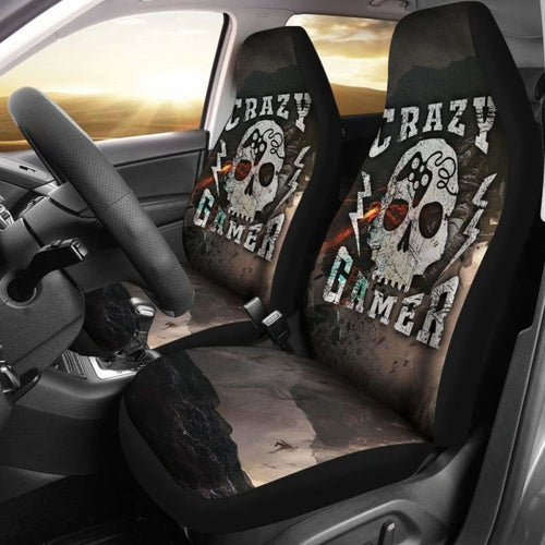 Crazy Gamer Car Seat Covers 231303 Universal Fit - CarInspirations