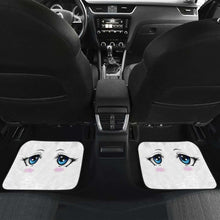 Load image into Gallery viewer, Cute Anime Shame Eyes Car Floor Mats Universal Fit 051012 - CarInspirations