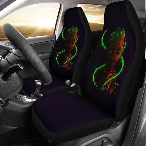 Cute Baby Groot Car Seat Covers Lt03 Universal Fit 225721 - CarInspirations