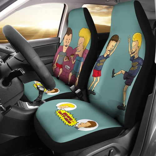 Cute Beavis And Butthead Car Seat Covers Lt04 Universal Fit 225721 - CarInspirations