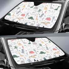 Load image into Gallery viewer, Cute Cartoon Dinosaurs Tree Pattern Car Auto Sun Shades Universal Fit 052312 - CarInspirations
