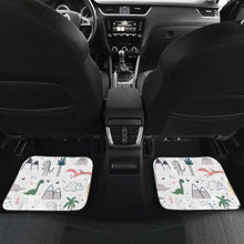 Load image into Gallery viewer, Cute Cartoon Dinosaurs Tree Pattern Front And Back Car Mats Universal Fit 051512 - CarInspirations