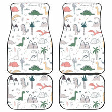 Load image into Gallery viewer, Cute Cartoon Dinosaurs Tree Pattern Front And Back Car Mats Universal Fit 051512 - CarInspirations