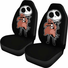 Load image into Gallery viewer, Cute Jack Skellington Car Seat Covers 1 Universal Fit 051012 - CarInspirations