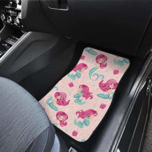 Load image into Gallery viewer, Cute Little Mermaid Pattern Front And Back Car Mats Universal Fit 051512 - CarInspirations