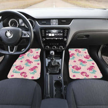 Load image into Gallery viewer, Cute Little Mermaid Pattern Front And Back Car Mats Universal Fit 051512 - CarInspirations