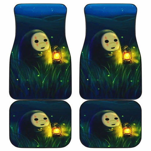 Cute No Face Car Mats Universal Fit - CarInspirations