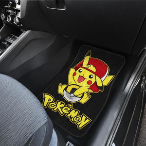 Cute Pikachu Car Floor Mats Pokemon Anime Fan Gift H200221 Universal Fit 225311 - CarInspirations