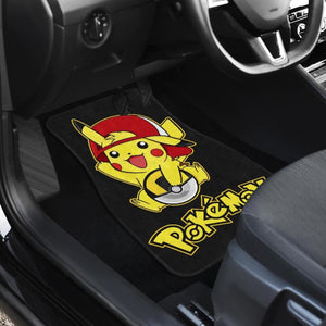 Cute Pikachu Car Floor Mats Pokemon Anime Fan Gift H200221 Universal Fit 225311 - CarInspirations