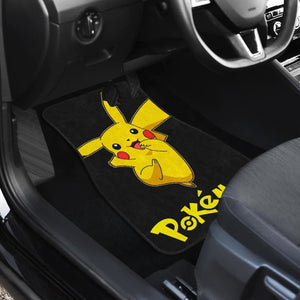 Cute Pikachu Pokemon Anime Fan Gift Car Floor Mats H200221 Universal Fit 225311 - CarInspirations
