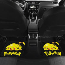 Load image into Gallery viewer, Cute Pikachu Pokemon Anime Fan Gift Car Floor Mats H200221 Universal Fit 225311 - CarInspirations