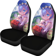 Load image into Gallery viewer, Cute Rem Re Zero Anime Best Anime 2020 Seat Covers Amazing Best Gift Ideas 2020 Universal Fit 090505 - CarInspirations