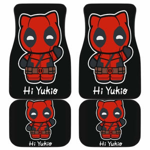 Cute Spiderman Car Floor Mats Universal Fit - CarInspirations