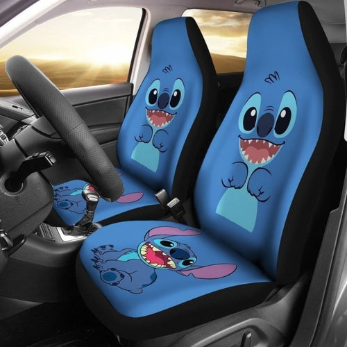 Cute Stitch Car Seat Covers For Fan Universal Fit 194801 - CarInspirations